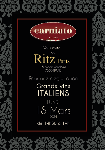 Création de l invitation du RITZ